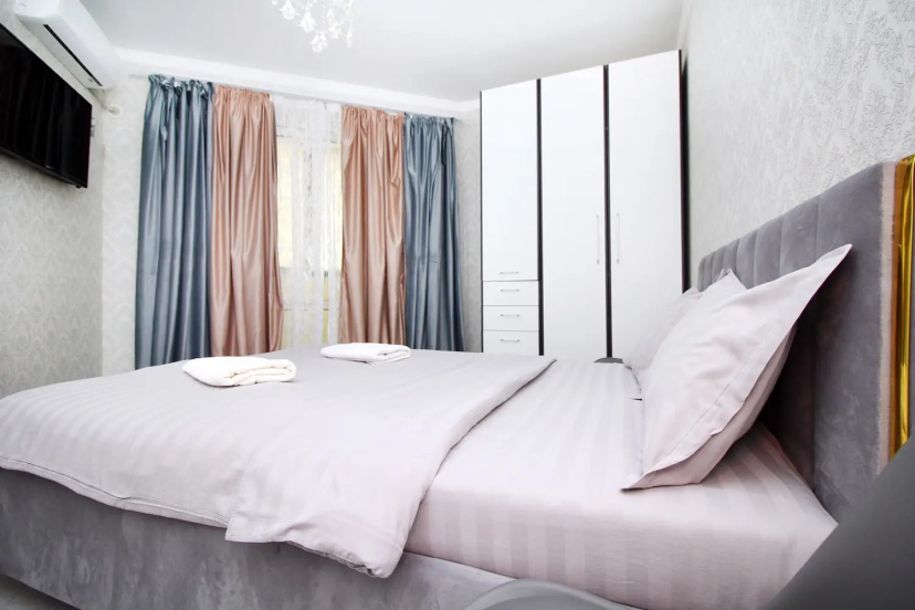 Квартира ELIF Towers центр 1BR — комфортный отель в Алматы
