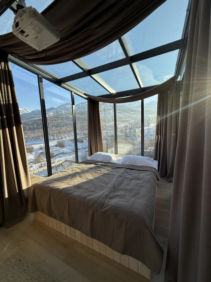 Шале Nature View Almaty Домик Alem — комфортный отель в Алматы