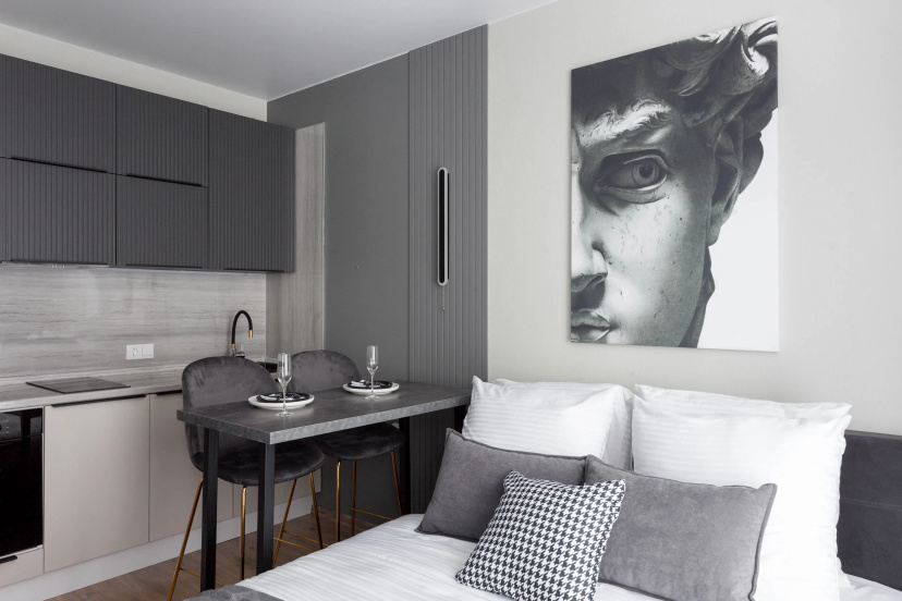 Апартаменты RoomyRoom M. Грэй — отель с удобным расположением в Санкт-Петербурге