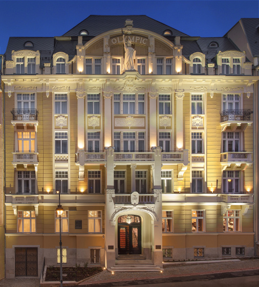 Otel' Olympic Palace Luxury Spa — отель в Карловых Варах для семейного отдыха