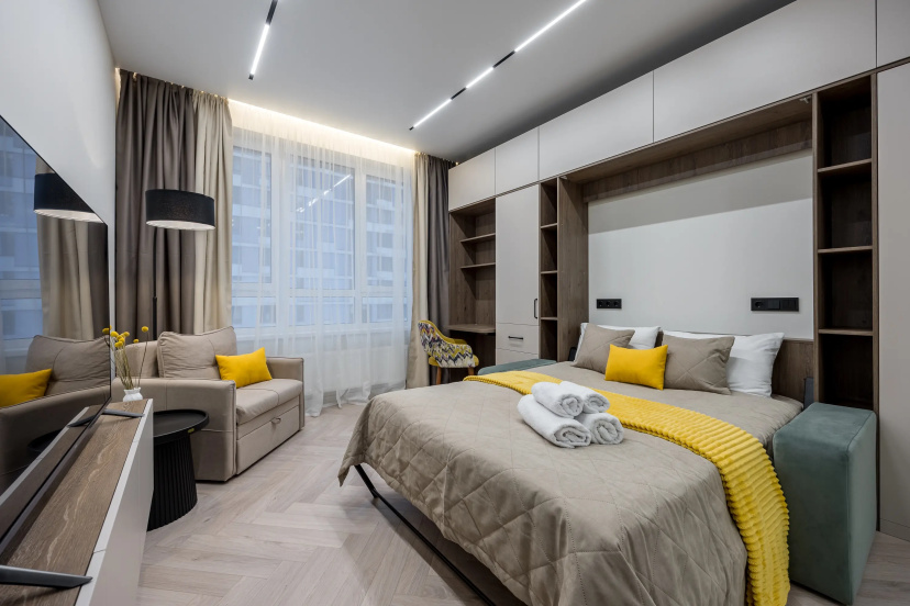 Квартира Cтудия 28 м² Метро Прокшино — отзывы гостей и цены