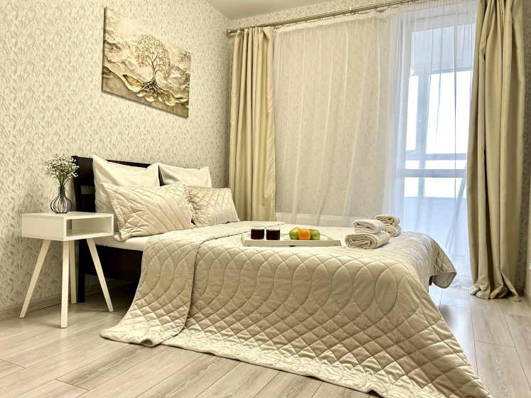 Apartamenty Dvuhkomnatnye FSF Elitnye s Ekskluzivnym vidom i kofemasinoj — отель в Уфе, Россия