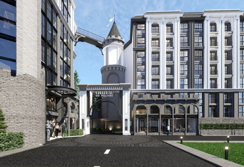 Otel' Chateau Du Village Patong — отель с удобствами в Патонг