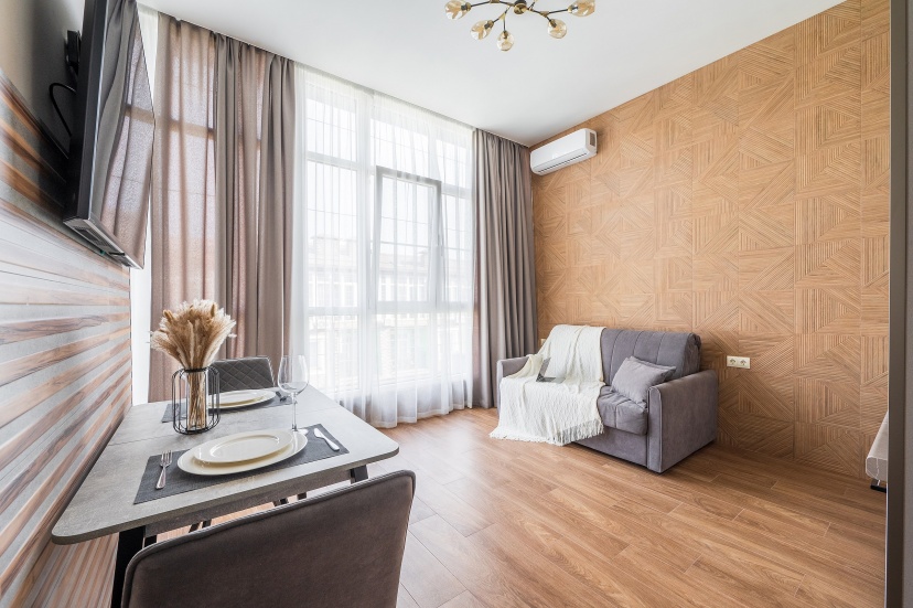 Апартаменты Red Apartments Арт Лайт Максвелл — отель с удобствами в Сириусе