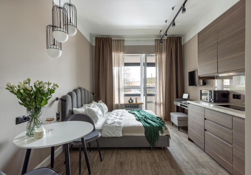 Цены на Квартира Студия Relax с балконом PITER APARTMENTS на Лиговском в Санкт-Петербурге