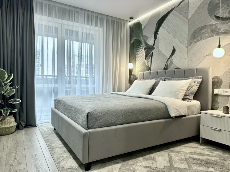 Apartamenty 2-h komnatnye Elegantnaa Volna u metro Aerodromnaa — отель в Минске, Беларусь