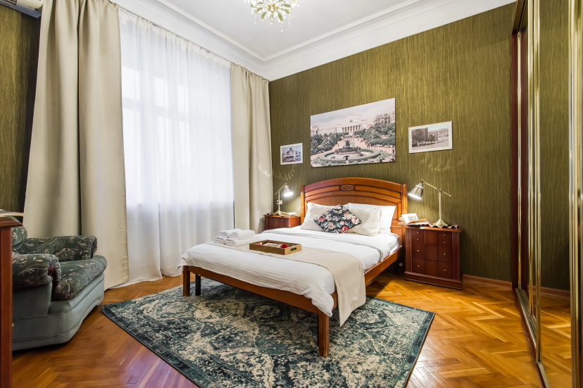 Квартира GM Apartments на Москва-реке с Видом на Набережную и Сталинскую высотку — отель с удобствами в Москве