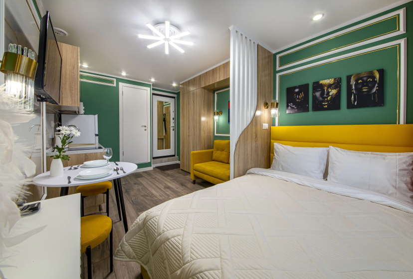 Апартаменты Room2day Ямайка — отель с удобствами в Санкт-Петербурге