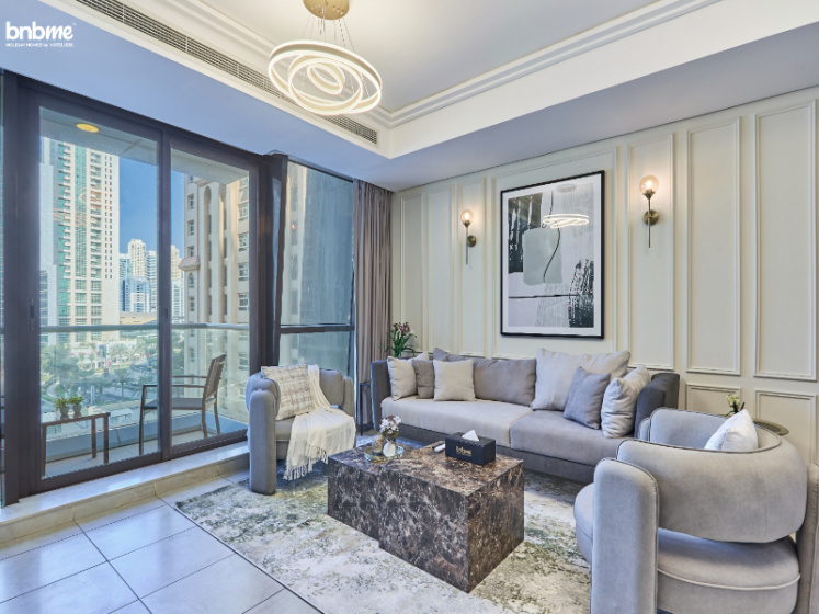 Апартаменты bnbmehomes | Cozy modern JLT flat next to metro-405 — отзывы гостей и цены