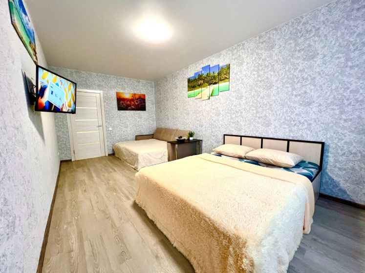 Apartamenty Uutnye v ZK Akademiceskij  (radom s Parkom Gagarina) pr-kt K.Marksa, 244 — забронировать отель в Самаре