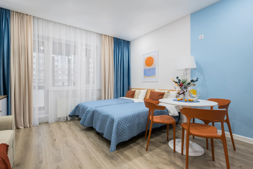 Квартира Teplo Apartments Студия на Среднерогатской Улица 11 — отзывы гостей и цены
