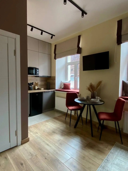 Квартира Новая Студия Home10 в Центре на Полтавской — комфортный отель в Санкт-Петербурге