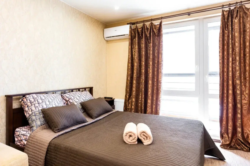 Апартаменты Panda Home эконом в ЖК Европейский — отель в Тюмени, Россия