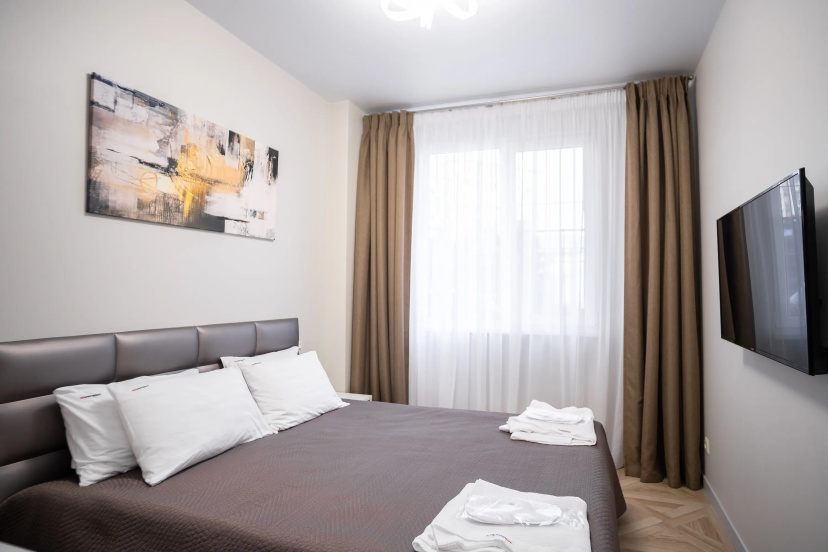 Апартаменты Red Apartments Арт Лайт Сити Моне — комфортный отель в Сириусе