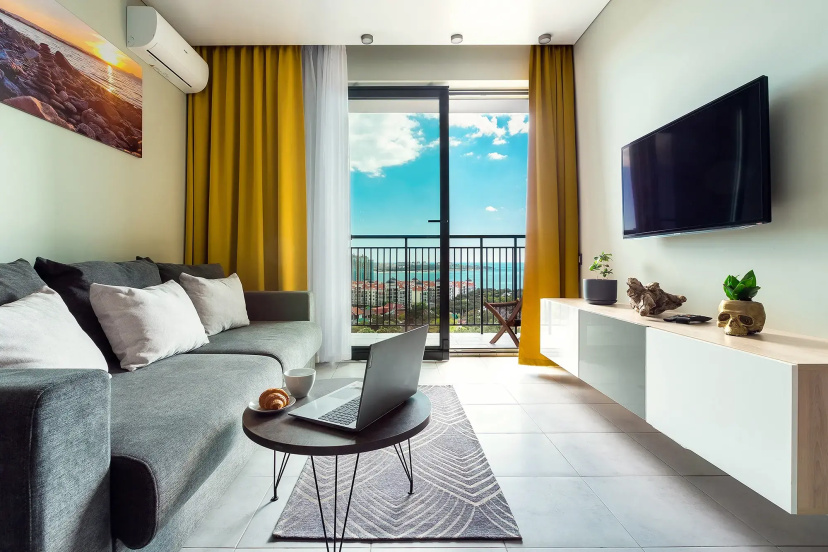 Апартаменты от Топ Геленджик Gelendzhik Bay видовой Royal Suite 2+2 гостя — отель с удобным расположением в Геленджике
