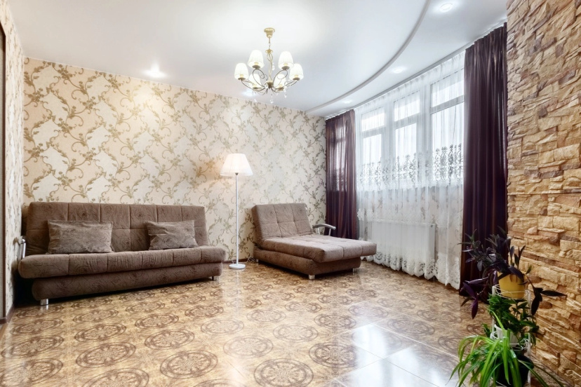 Квартира 2-х, 70 м² в Центре Ростова на Дону — забронировать отель в Ростов-на-Дону