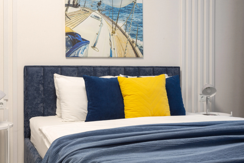 Цены на Set' Apartamentov <<Atmosfera>> | Santorini - Morskoe Spokojstvie I Gorodskaa Vysota в Липецке
