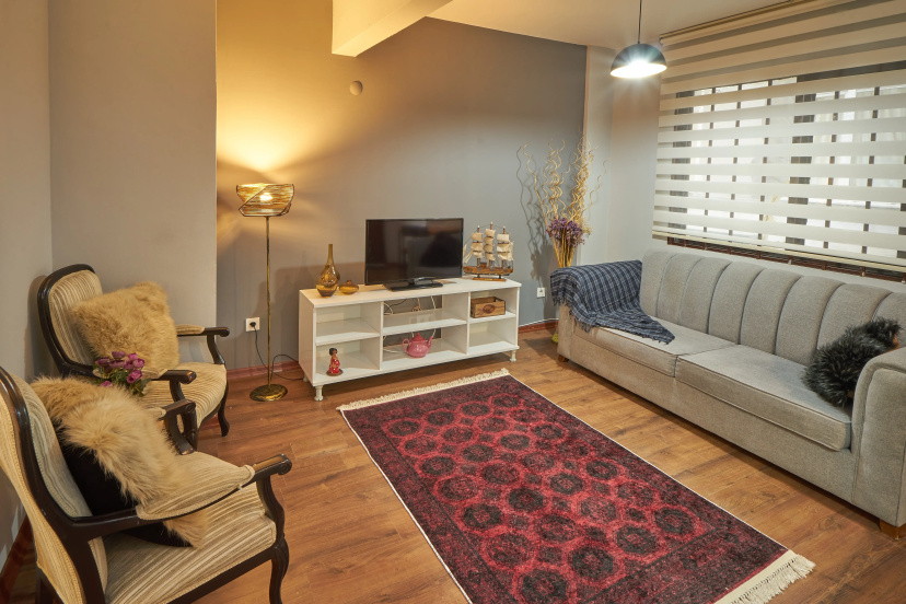 Kvartira Basement floor 2 bedrooms for 4 people — комфортный отель в Стамбуле
