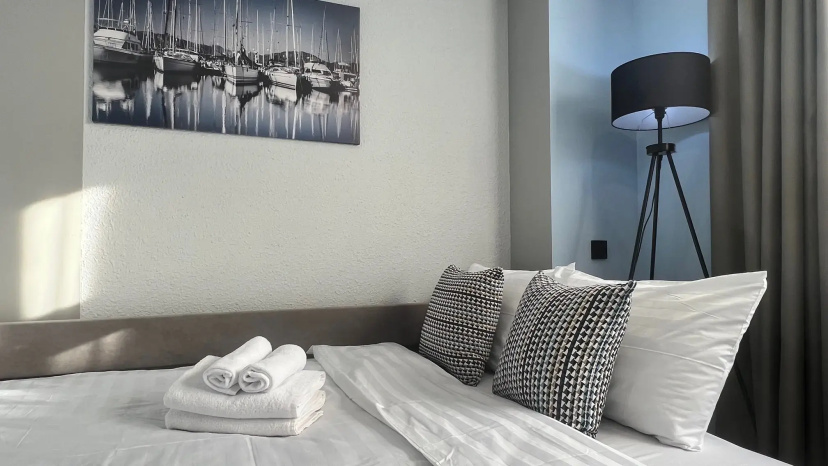 Apartamenty u Casovoj Basni Golubye — отель с удобствами в Выборге