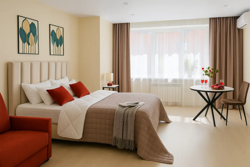 Apartamenty na nabereznoj ot kompanii "V-GOSTI" — комфортный отель в Самаре