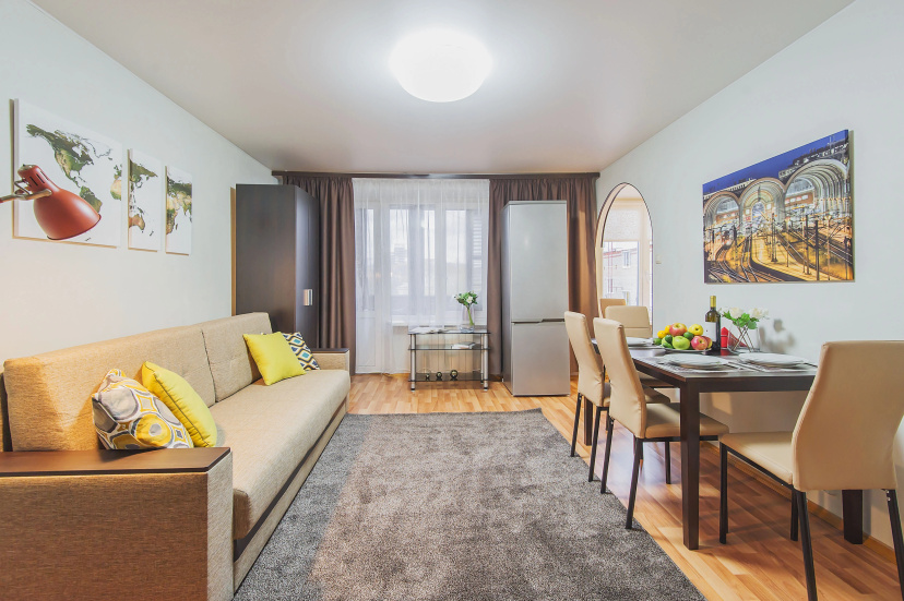 Квартира GM Apartments рядом с Экспоцентром и Белым домом — забронировать отель в Москве