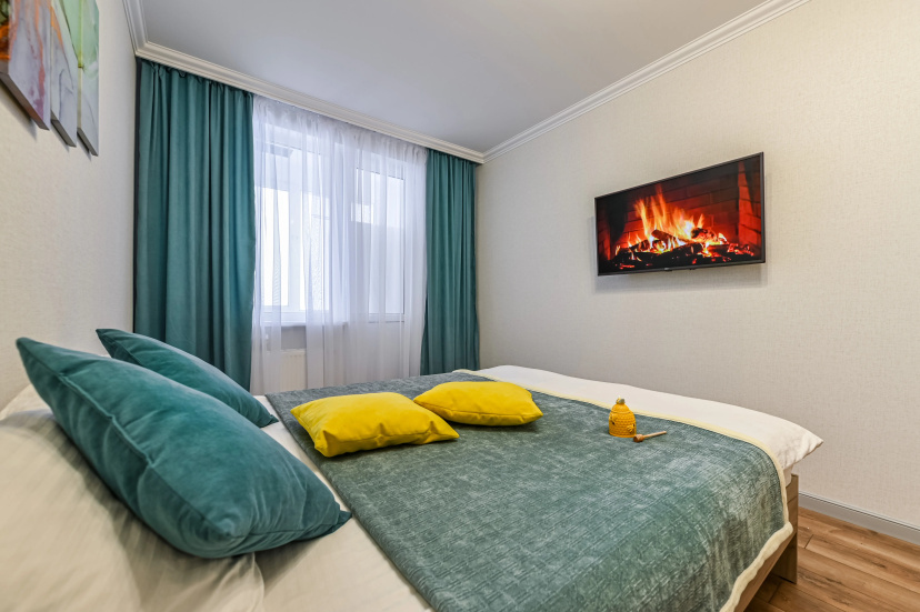 Apartamenty Odnokomnatnaa v 15 minutah ot Aeroporta — забронировать отель в Астане