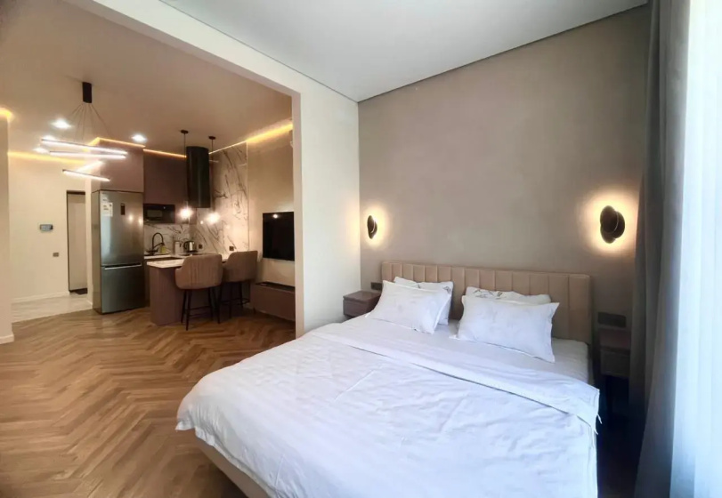 Квартира Meridian 151 Residence — отель с удобным расположением в Алматы