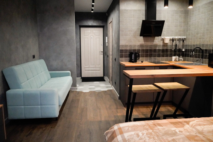 Квартира Loft-grey — забронировать отель в Великом Новгороде