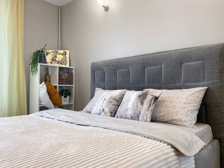 Квартира Top Rooms: Евротрешка у метро Текстильщики — отель в Москве, Россия