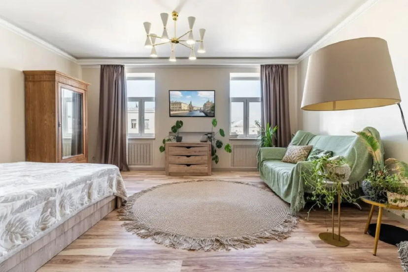 Квартира EasyGuest c видом на реку — отель с удобным расположением в Санкт-Петербурге