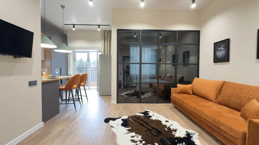 Apartamenty Odnokomnatnyj apartament luks — отель с удобным расположением в Ессентуках