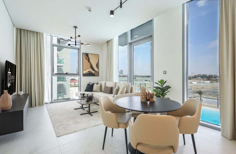 Цены на Apartments Elite LUX Holiday Homes - Lagoon View 1BR Luxury Oasis in MBR Dubai в Дубае