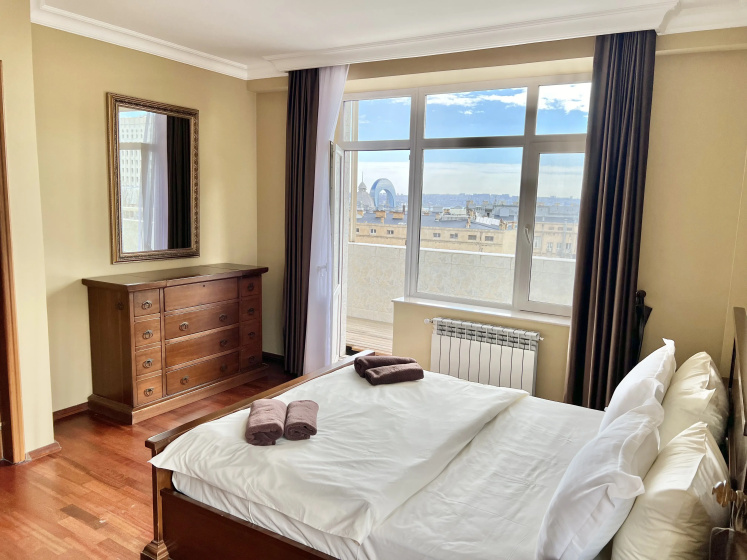 Apartamenty Sea View Central Apartment — отель с удобствами в Баку