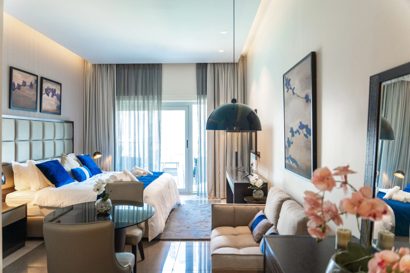 Апартаменты Stylish studio at Damac Majestine with city view — отзывы гостей и цены