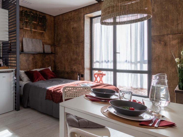 Апартаменты Wood Flat — отель с удобным расположением в Санкт-Петербурге
