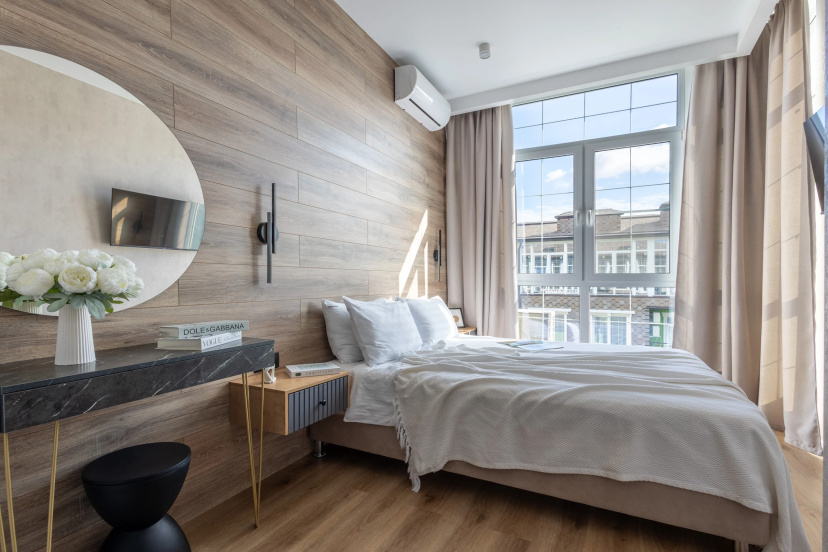 Апартаменты RED APARTMENTS Арт Лайт Бредбери — отель с удобным расположением в Сириусе