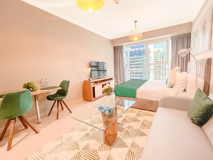 Апартаменты Cosmos Living Stylish Studio Near Dubai Marina — забронировать отель в Дубае