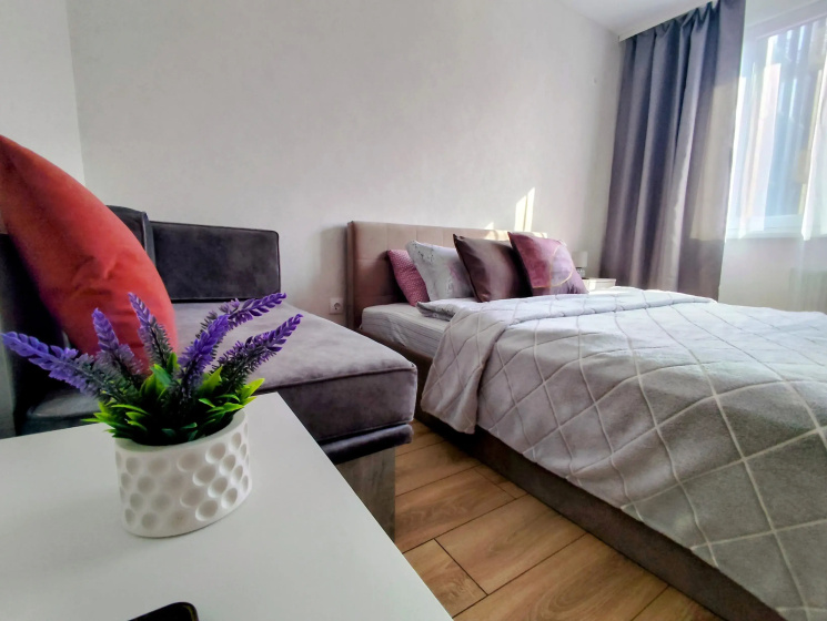 Квартира Двухкомнатная квартира в новом современном ЖК Яблоневые сады — комфортный отель в Воронеже