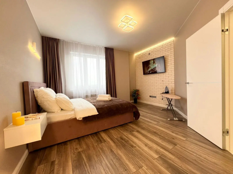 Apartamenty 1-k kvartira na Hrustal'noj 29 — отель с удобствами в Калуге