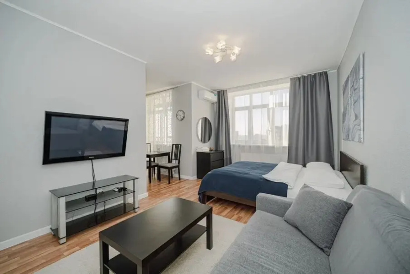 Цены на Апартаменты студия Rooms-ekb с видом на город (25 этаж) в Екатеринбурге