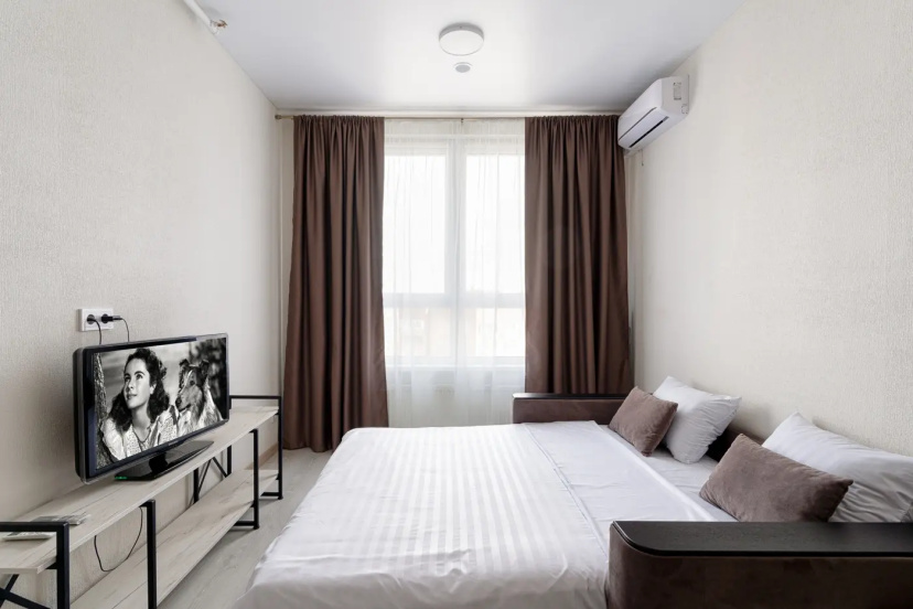 Apartamenty Bestflat 24 v elitnom zilom dome na ulice Kolpakova v ZK Smile — отель в Мытищах, Россия