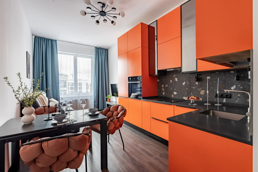 Квартира Merino Home Апельсин — отель с удобствами в Санкт-Петербурге
