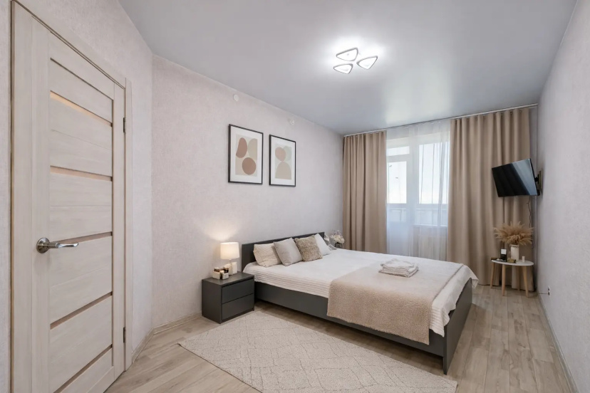 Апартаменты Уютная студия в новом ЖК Новые матрешки — отель в Новосибирске, Россия