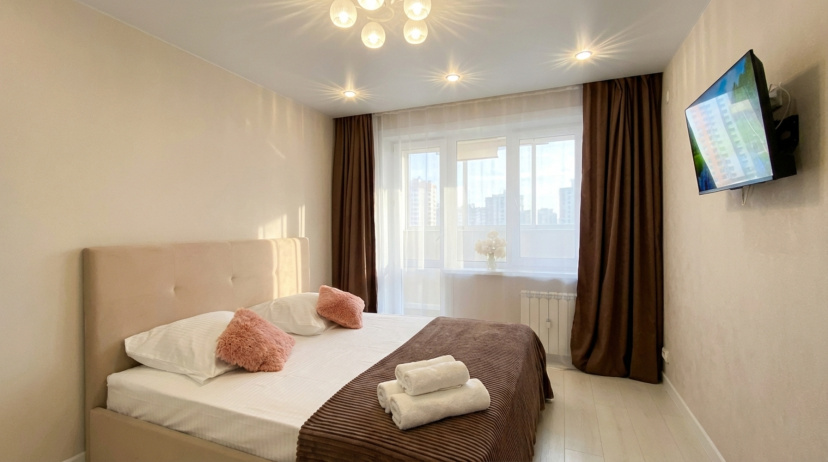 Квартира с двумя комнатами от компании Татьянин Дом — отель с удобным расположением в Хабаровске