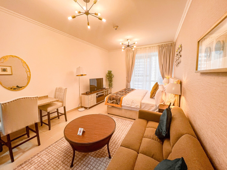 Апартаменты Cosmos Living Luxurious Studio Near Metro — забронировать отель в Дубае