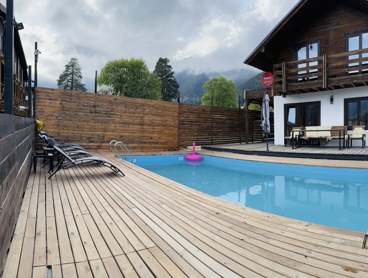 Шале Chalet Monteville Arkhyz — комфортный отель в Архыз