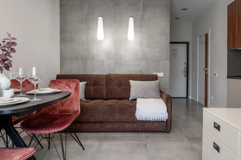 Apartamenty Red Apartments Art Lajt Siti Apartament Migel' — комфортный отель в Сириусе