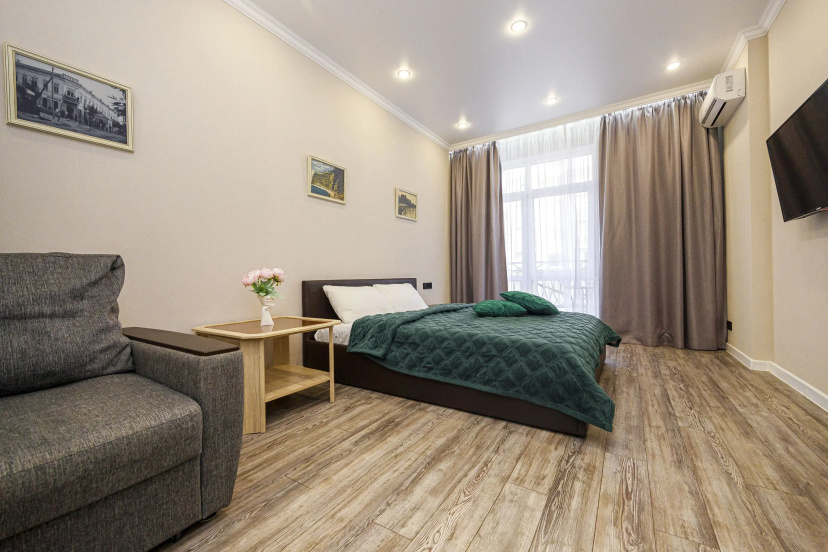 Apartamenty Emerald Comfort 4 v ZK Izumrudnyj gorod — отель в Геленджике, Россия