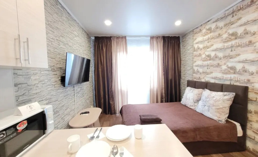 Цены на Apartamenty Prince Apartments na ProspekteStroitelej 18 (180) в Барнауле