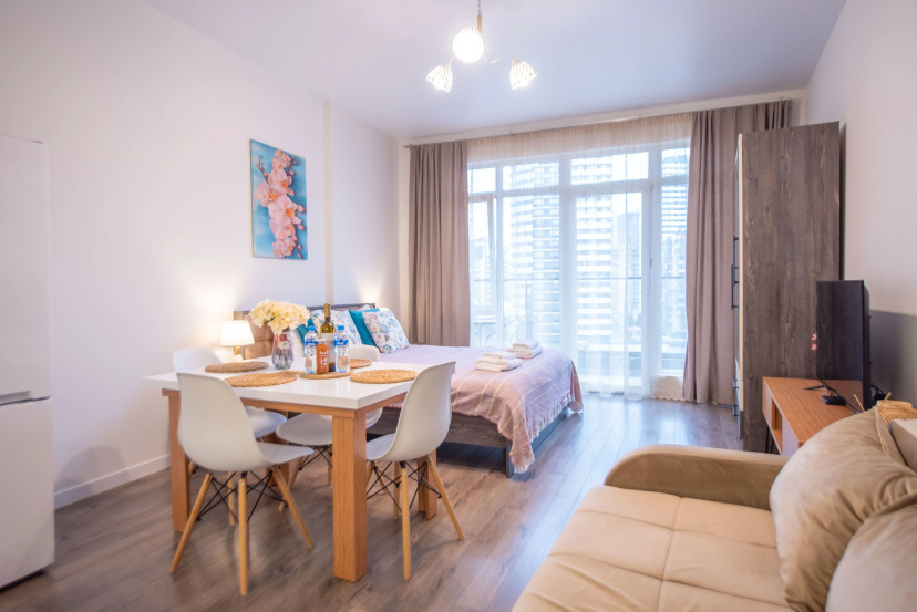 Апартаменты in White Sails with a Sea View — забронировать отель в Батуми